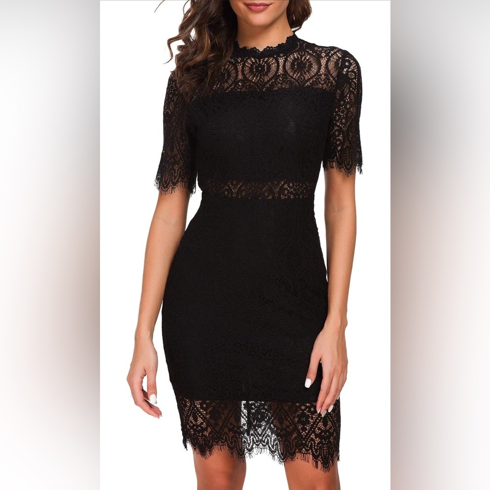 Zalalus Lace Cutout Dress